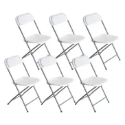 Sillas Plegables de Resina Garden Pack de 6 - 7house