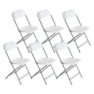 Sillas Plegables de Resina Garden Pack de 6 - 7house