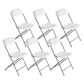 Sillas Plegables de Resina Garden Pack de 6 - 7house