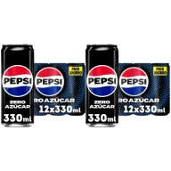 Pepsi Zero 330ml - Paquete de 24 Latas