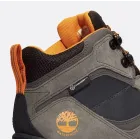 Zapatillas altas de cuero gris Timberland