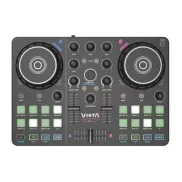 Mezcladora DJ Vieta Pro Vega, 2 Canales USB-C y Minijack