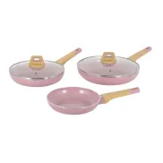 Sartenes antiadherentes SANPIETRO Twin: Pack de 3 sin PFAS