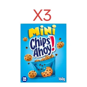 Mini Galletas Chips Ahoy con Pepitas de Chocolate, 160g