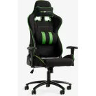Silla LAMDRUP gaming en negro y verde