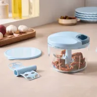 Minipicadora Manual de Acero Crofton – Cuchillas y Cuerda