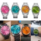 Reloj ORIENT Stretto Date Automático - 4 colores, Zafiro