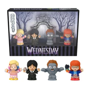 Pack de 4 figuras pequeñas: Miércoles y amigos