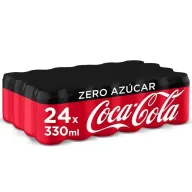 Coca-Cola Zero: pack de 24 latas refrescantes