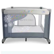 Parque diente de león gris ASALVO 77x97x97cm, 60€ promociones.