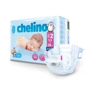 Pañales infantiles Chelino Talla 2 (3-6 kg) 168 unidades