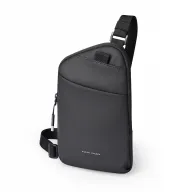 Mochila Bandolera Impermeable Negra - Mark Ryden Sling