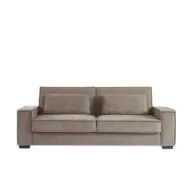 Sofá cama gris LILY de 3 plazas