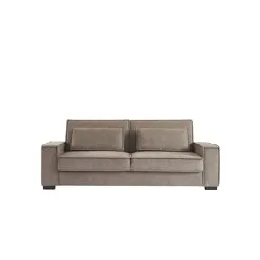 Sofá cama gris LILY de 3 plazas