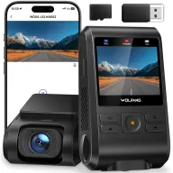 Dashcam 2.5K FHD con Doble Lente y Tarjeta 32GB SD