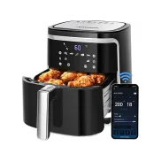 Freidora Aigostar 7L, 1900W, Wifi, 7 Funciones, Pantalla Táctil