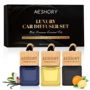 Aambientador de Coche con Aceites Esenciales 3 X 8ml