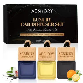 Aambientador de Coche con Aceites Esenciales 3 X 8ml