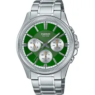 Reloj Casio con dial verde estilo Datejust MTP-1375PD-3AVEF