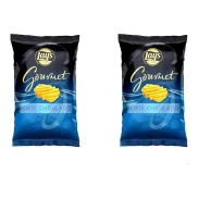 Patatas fritas Lay's Gourmet Onduladas con sal, 150 gr