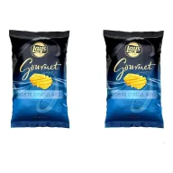 Patatas fritas Lay's Gourmet Onduladas con sal, 150 gr
