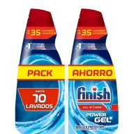 Detergente Gel Finish All in 1 Max Brillo y Protección, 70 lavados