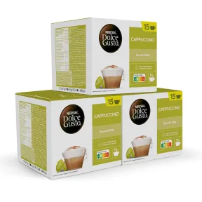 Cápsulas de Café Cappuccino NESCAFÉ Dolce Gusto - 90 unidades