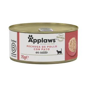 Comida Húmeda Natural para Gatos - Pollo y Pato 24 Latas