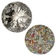 Juego de mesa Charles Fazzino 3D Puzzle, recogida gratis
