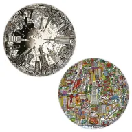 Juego de mesa Charles Fazzino 3D Puzzle, recogida gratis