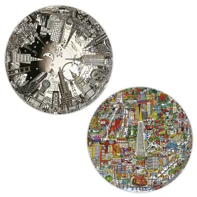 Juego de mesa Charles Fazzino 3D Puzzle, recogida gratis