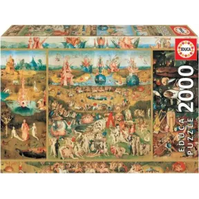 El Jardín de Las Delicias Puzzle 2000 Piezas Educa