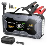 AIMAPOW Jump Starter 8000A y Compresor de Neumáticos