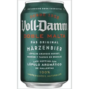 Voll-Damm: 36 Latas de Cerveza Doble Malta y Sabor Único