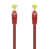 Cable Ethernet RJ45 Cat.7 SFTP 0.5m rojo - AISENS A146-0469