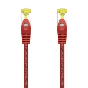 Cable Ethernet RJ45 Cat.7 SFTP 0.5m rojo - AISENS A146-0469