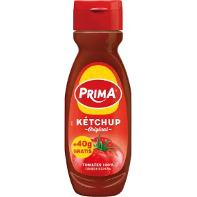 Ketchup 290g + 40g extra para tu prima
