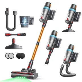 Aspiradora Vertical sin Cable 50KPA600W, 65Min ECO, Modo Automático