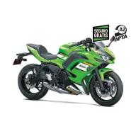 Ninja 650 2025 de Kawasaki: potencia y estilo deportivo.