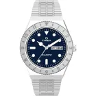 Reloj Analógico de Cuarzo Azul Acero Resistente al Agua - Timex