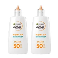 Pack de 2 GARNIER Delial SUPER UV Niacinamida FPS50