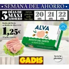 Bonito del norte en aceite de oliva 111 g por 1,25€