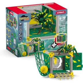 Schleich BattleCave Selva Tarántula, Playset 28 Piezas