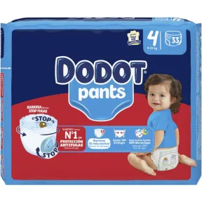 Pañal-Braguita Dodot Talla 4 (9-15 Kg)
