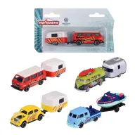 Majorette: Volkswagen Escarabajo T1 T2 con remolque, 4 versiones