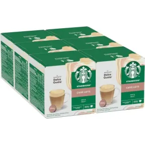 Café latte Starbucks en 72 cápsulas