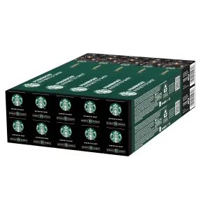 Cápsulas de Café Ristretto Intenso STARBUCKS 10 x 10