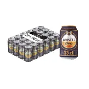 Amstel Oro: 24 latas de refrescante cerveza