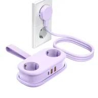 Regleta de viaje Orico con 2 Tomas y USB C PD 20W