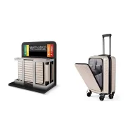 Maleta rígida ABS LULU, 52x37x20 cm de cabina